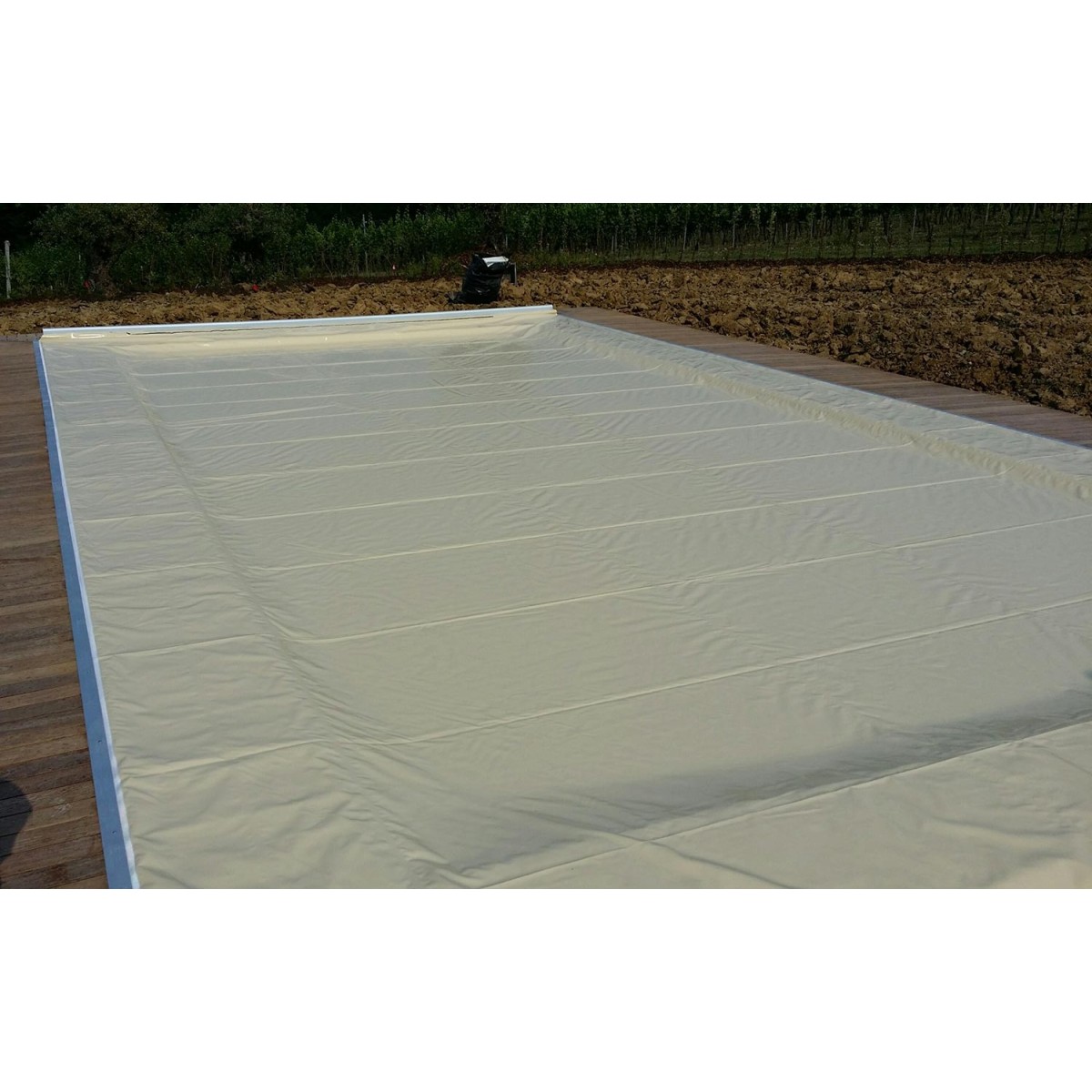 Security pool cover PoolLock