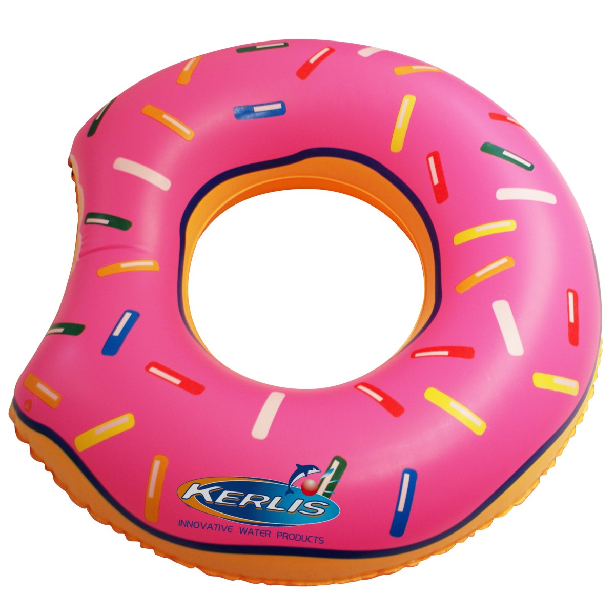 Inflatable Donut's-like air bed