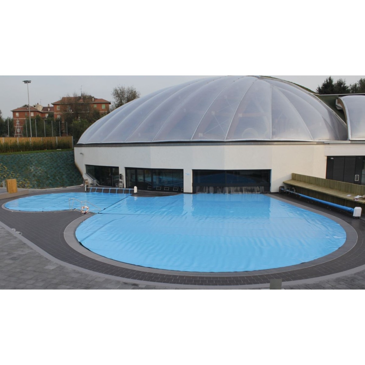 Copertura galleggiante Isoroll Light per piscina misura 3x7