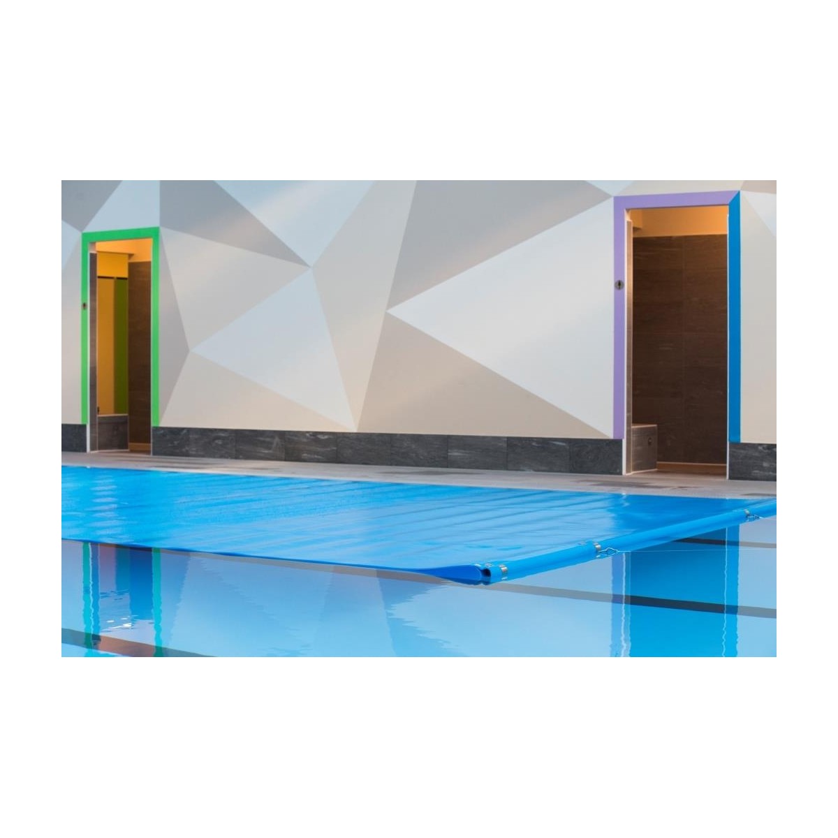 Copertura galleggiante Isoroll Light per piscina misura 3x7