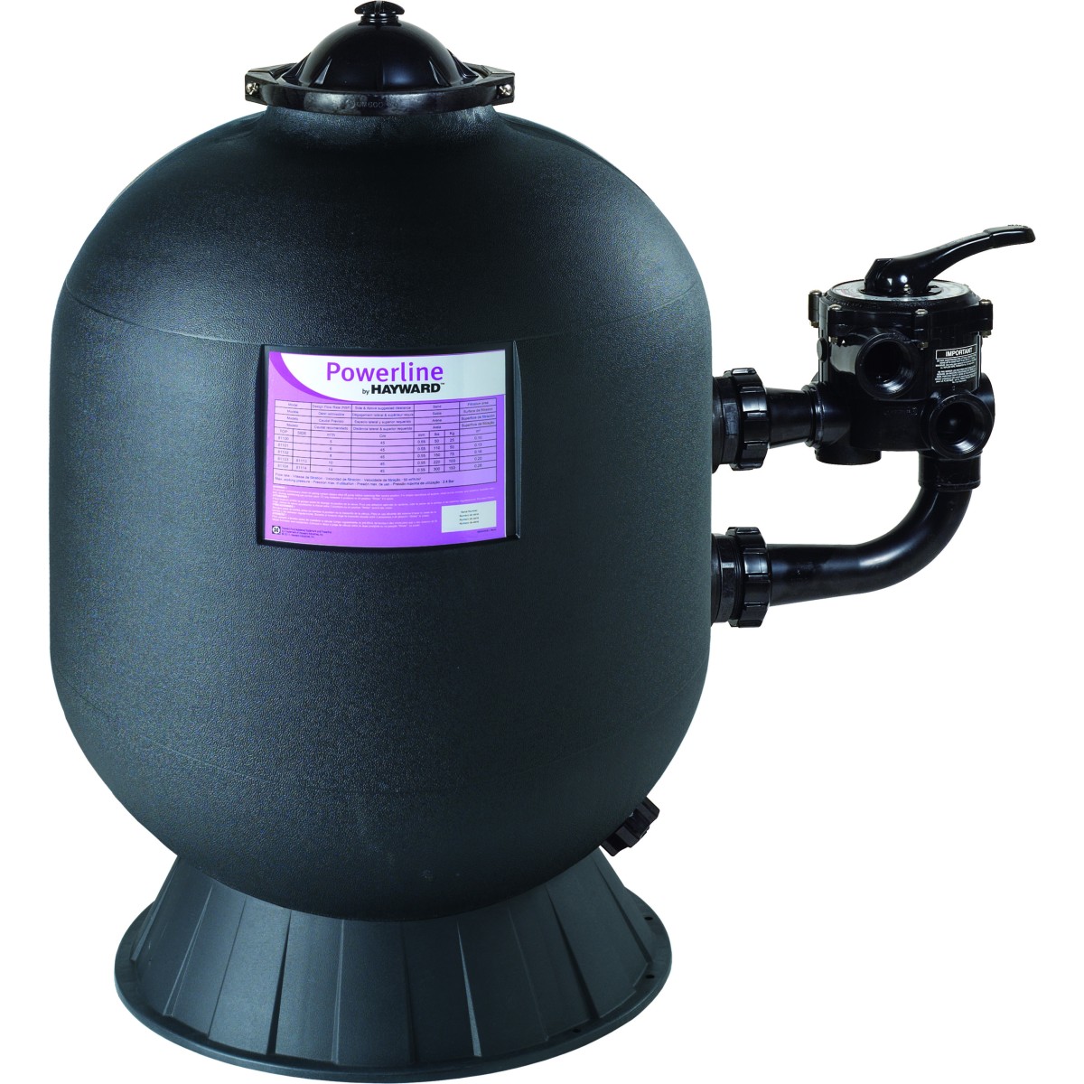 Sand Filter Hayward Top - diam.400 - load 6 m3/h