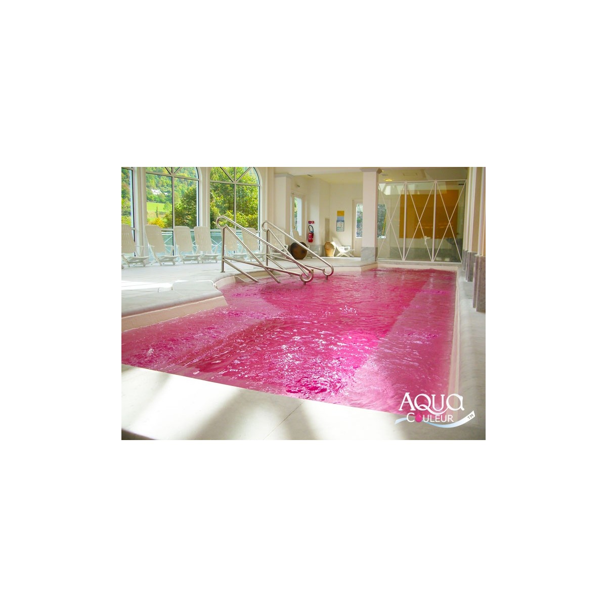 Aqua Couleur -colore FUCSIA- colorante per piscina non