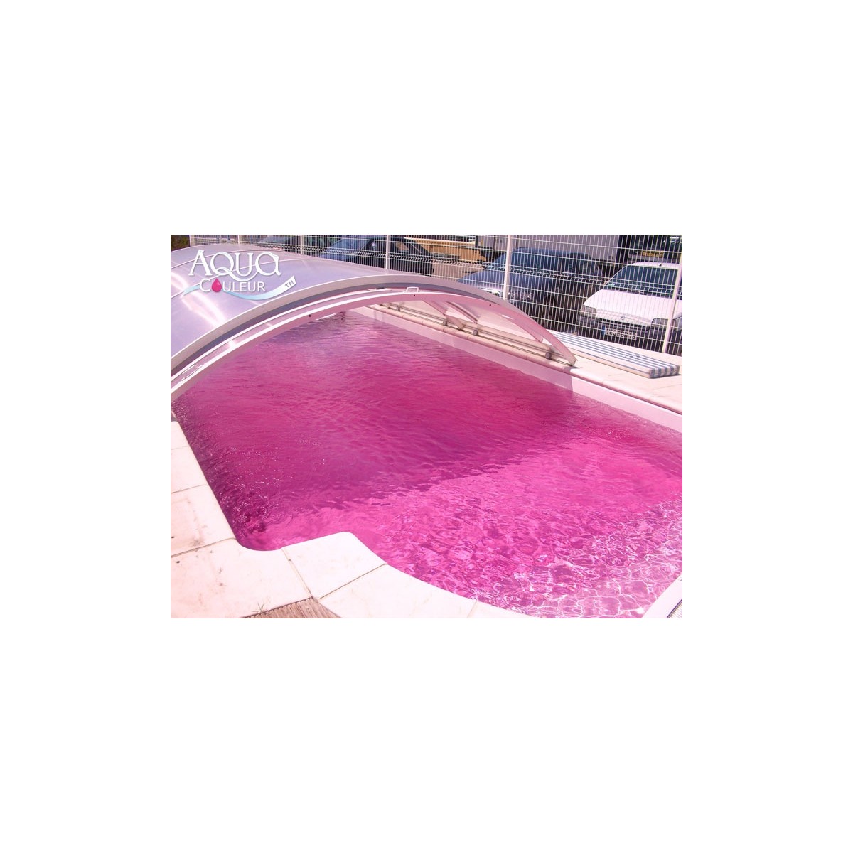 Aqua Couleur -colore FUCSIA- colorante per piscina non