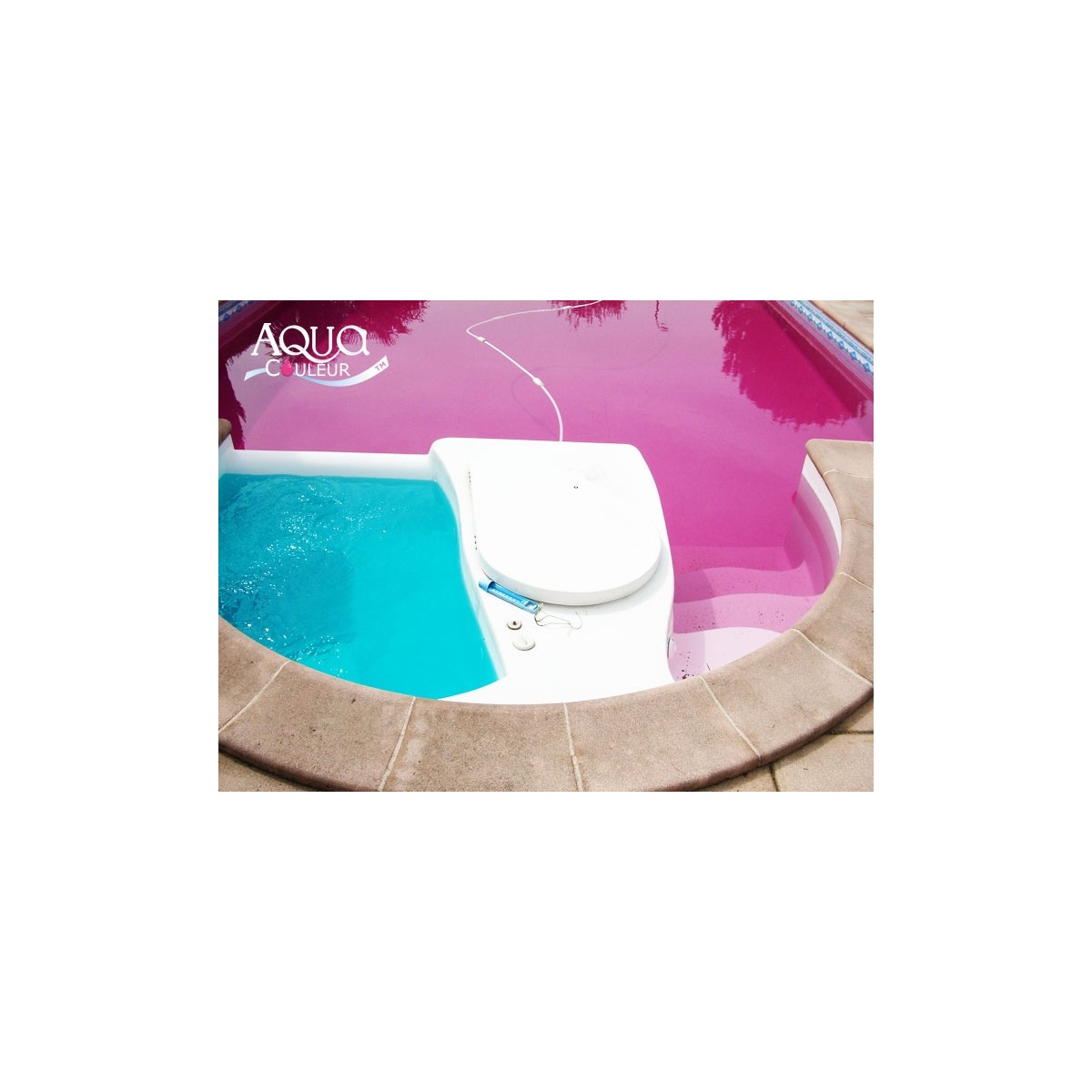 Aqua Couleur -colore FUCSIA- colorante per piscina non