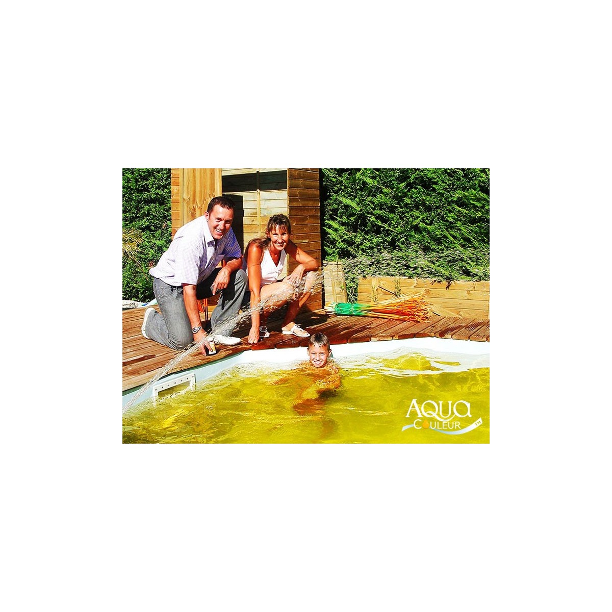 Aqua Couleur -colore MANGO - colorante per piscina non