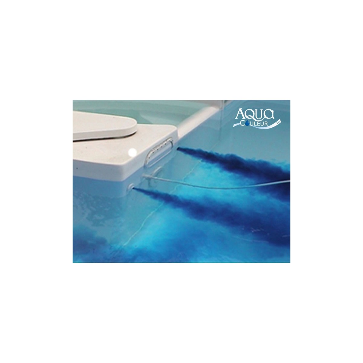 Aqua Couleur- BLUE temporary pool water colorant