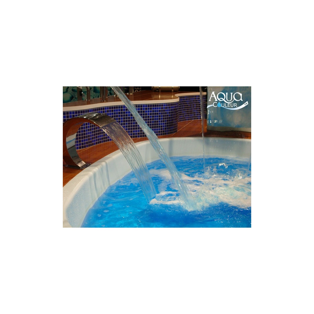 Aqua Couleur - colore AZZURRO - colorante per piscina non