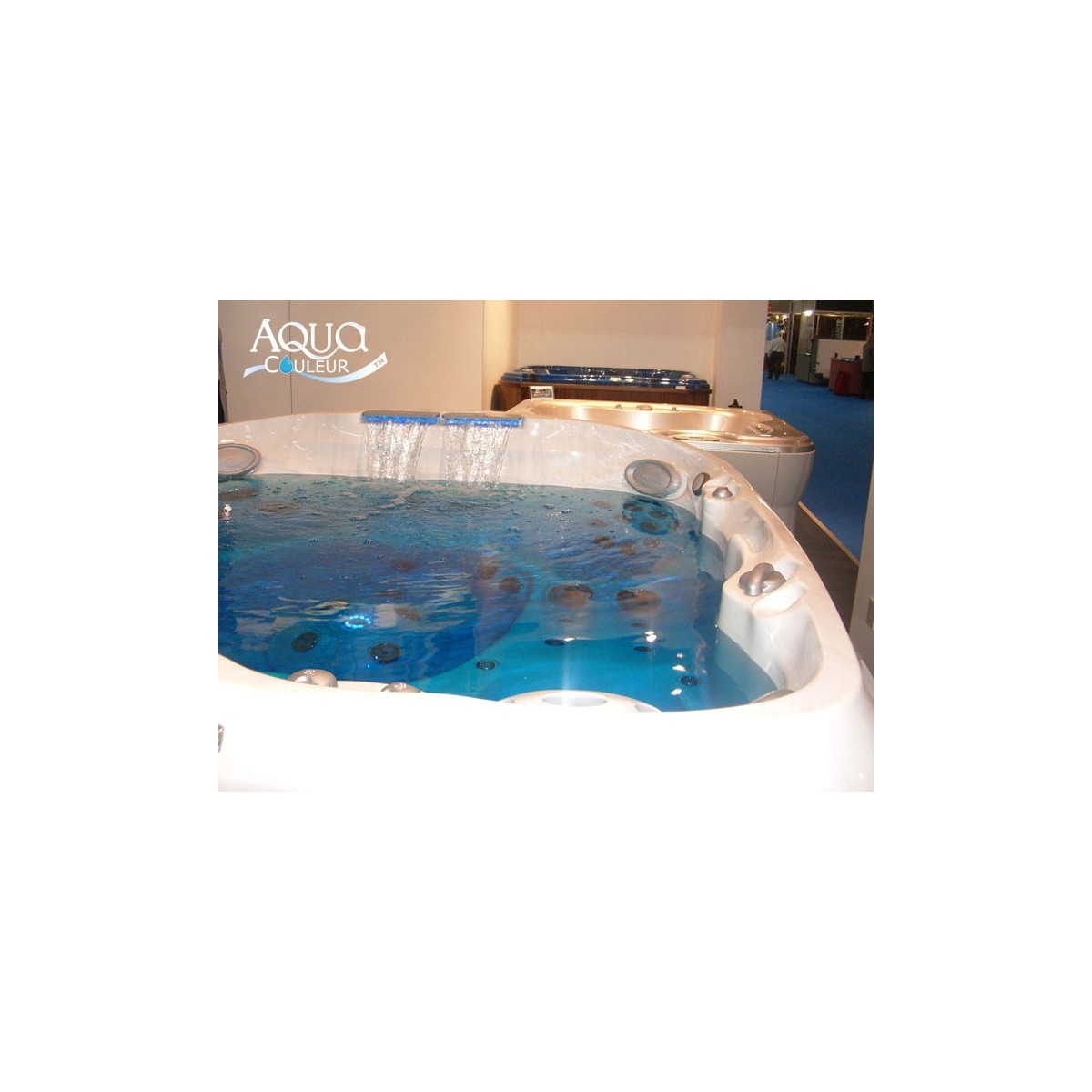 Aqua Couleur - colore AZZURRO - colorante per piscina non