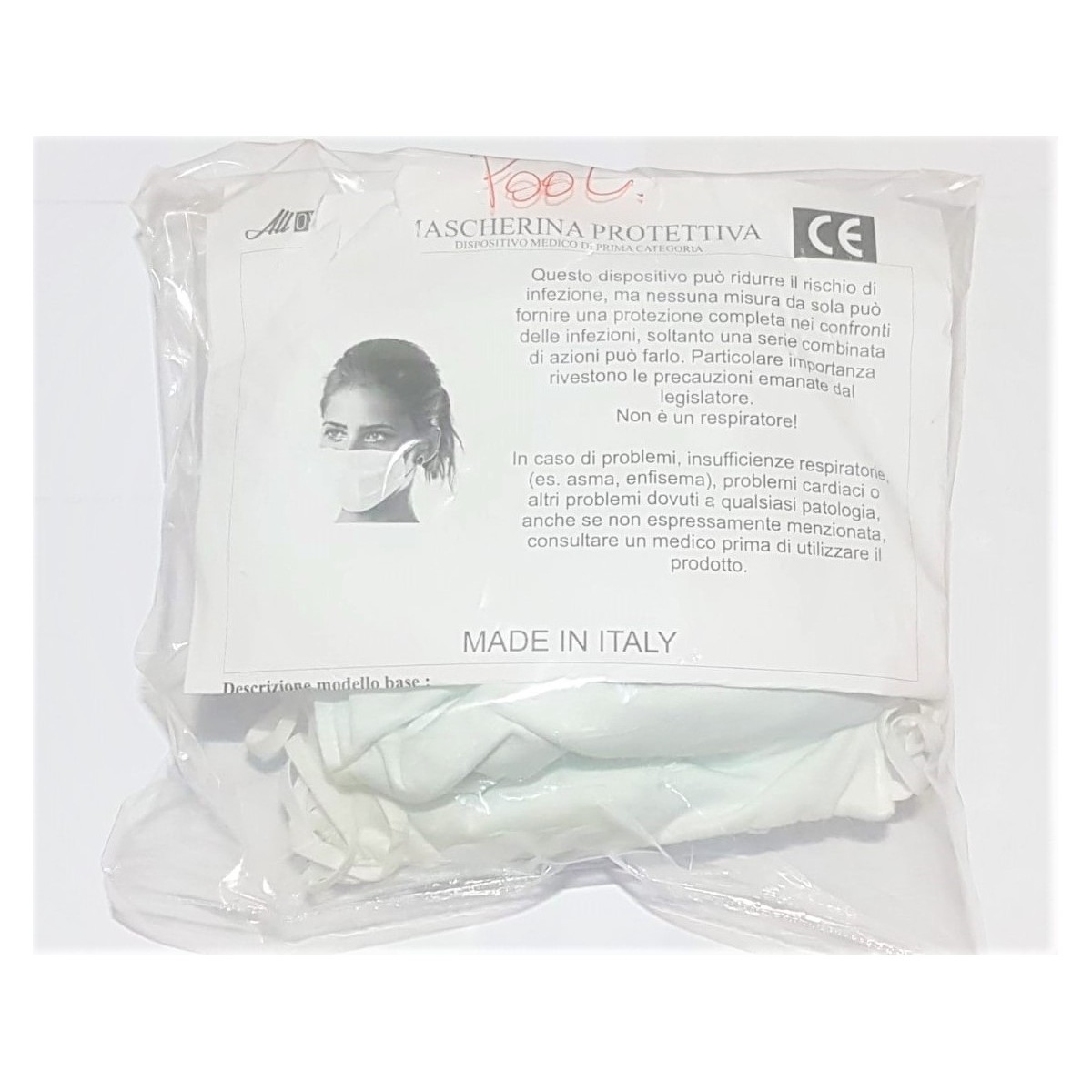 Kit Igiene -11 gel mani e 100 mascherine