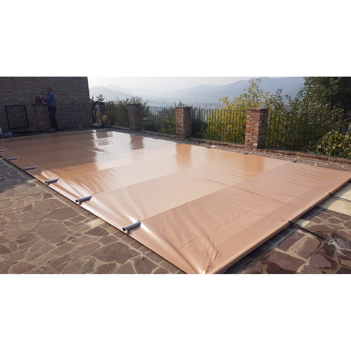 Compra Copertura sicurezza piscina a barre Easy