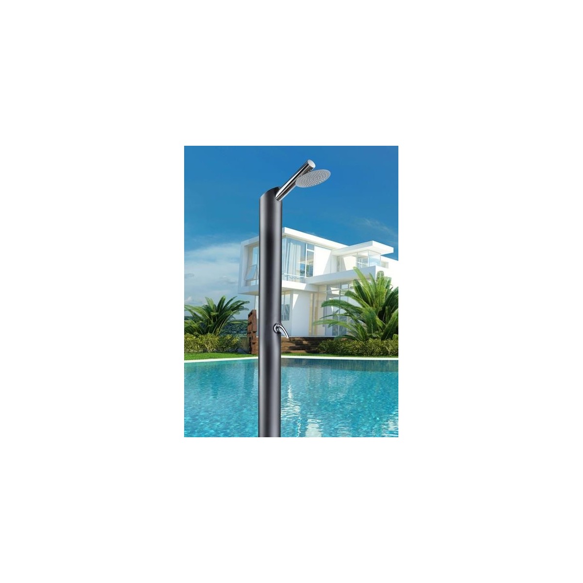 Solar Shower Minimal tank of 32 lt. - AMA Luxury | Vannini Aqua&Pool