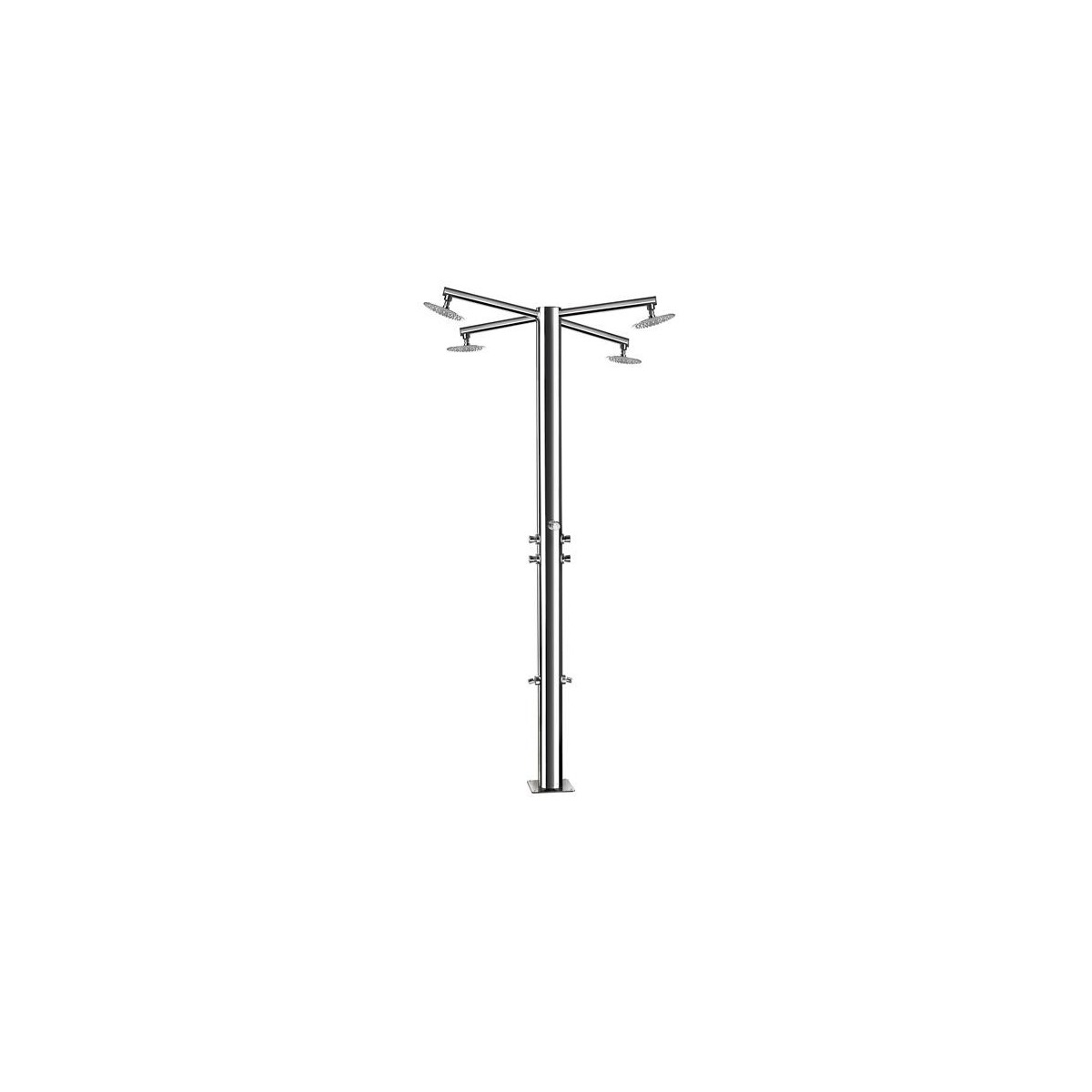 Buy Nettuno Quadruple shower with foot washer