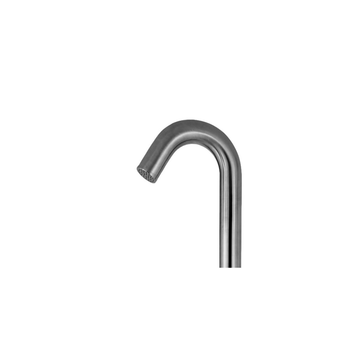 Buy Outdoor shower Alghero in satin stainless AISI 316 with mixer and hand shower