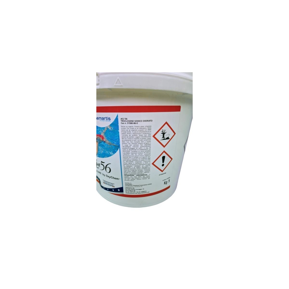 Buy ACL Dichlorine in grains 56% - Package of 5 kg