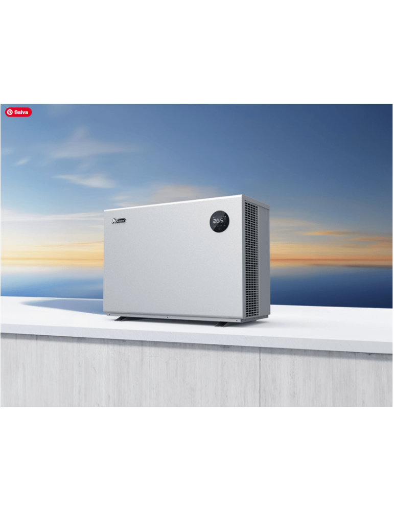 POMPA DI CALORE MR.SILENCE MSC350S TRIFASE PER PISCINE 85-160 metri cubi | Vannini Aqua&Pool